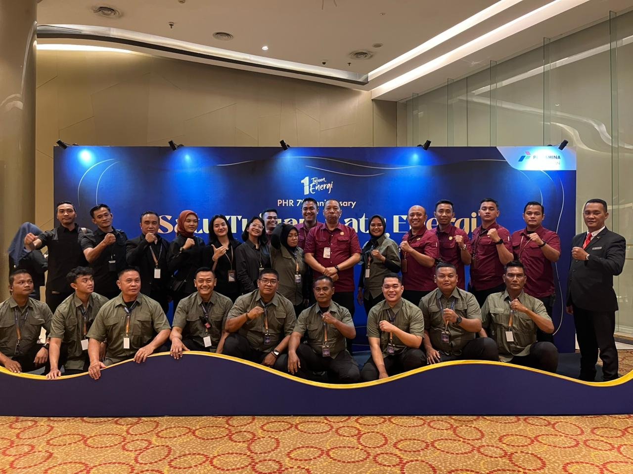 BRL team documentation at the Pertamina Hulu Rokan corporate event